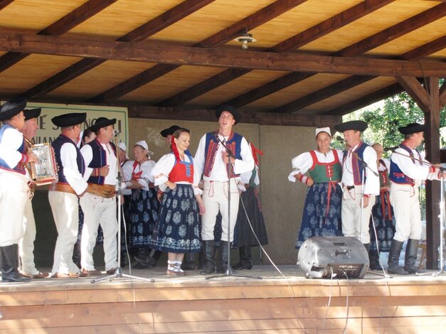 Hosť podujatia - folklórna skupina Lubená z Poluvsia